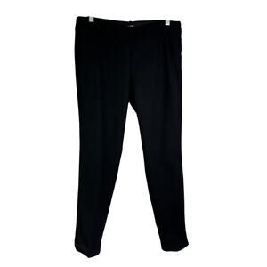 J.CREW Minnie Pants Womens 8 Black‎ Wool Slim Fit Mid Rise Office Boss